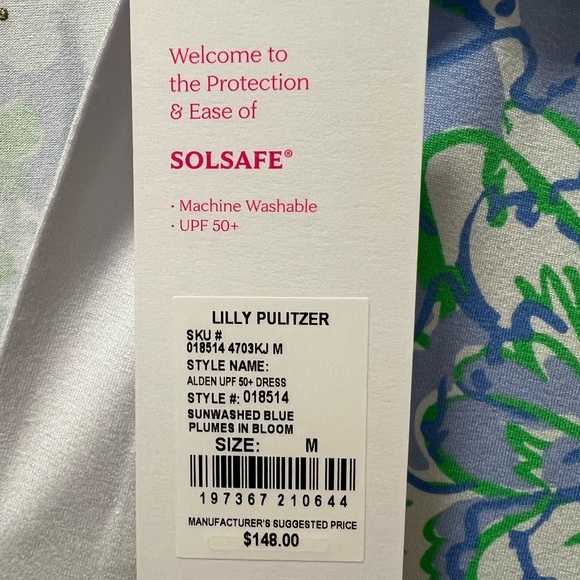 Lilly Pulitzer UPF 50+ Alden Dress - Picture 9 of 10